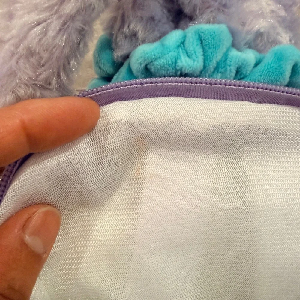 Disney StellaLou Rabbit Plush Crossbody Bag Lavender Purple Bunny Kids Small